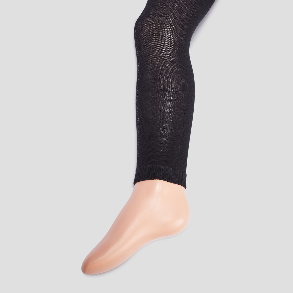 Lot 2 leggings noir fille