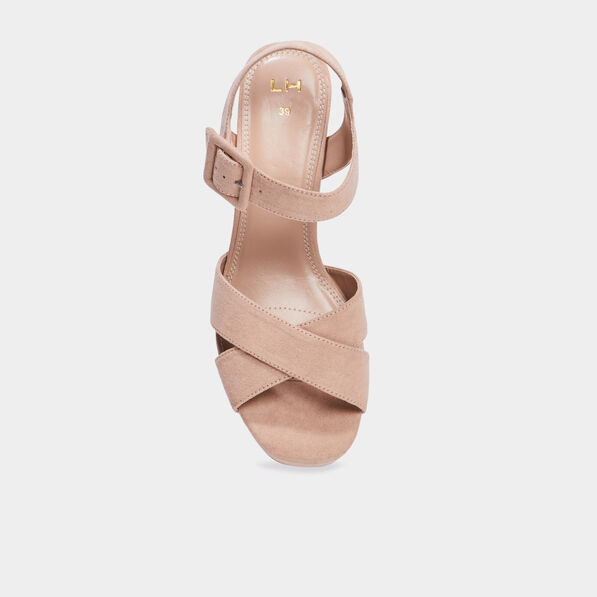 sandales a talons sable femme Sandales à talons sable femme