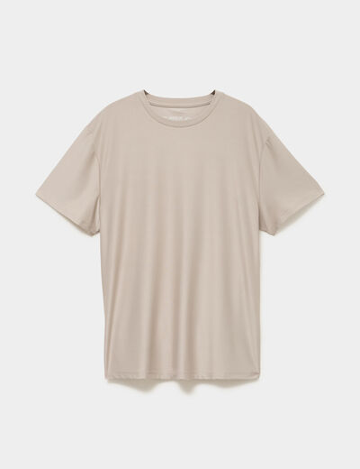 T-shirt confort respirant gris clair homme