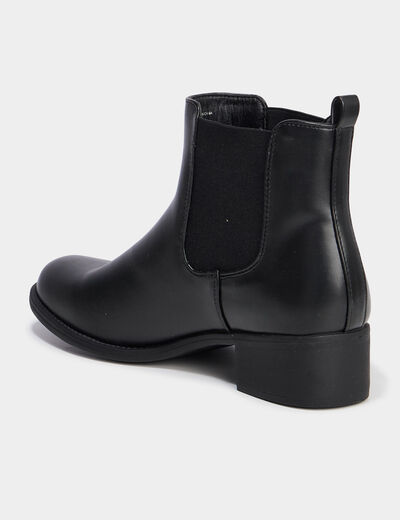 Bottines chelsea noir femme