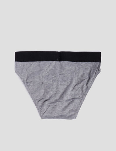 Lot 3 slips Liberto gris homme