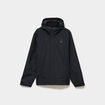 Blouson coupe-vent imperm&eacute;able &agrave; capuche noir homme