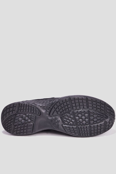 Baskets running à scratchs Kappa Glinch noir homme