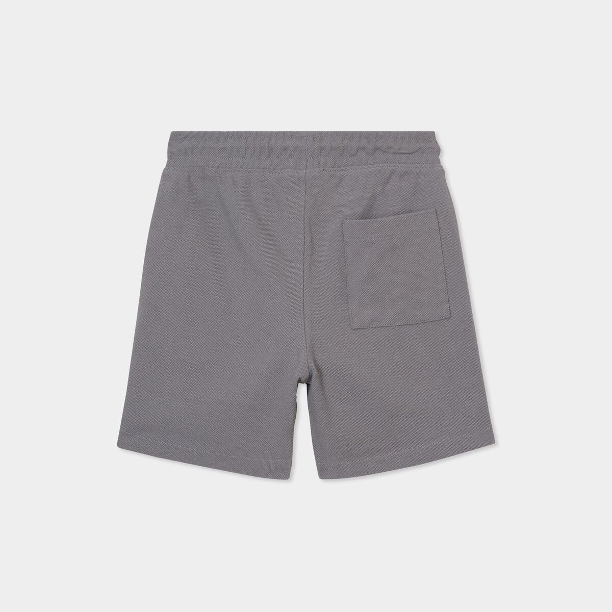 Bermuda de jogging regular coton gris foncé garçon
