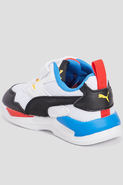 Runnings à lacets Puma X Ray Lite blanc garçon