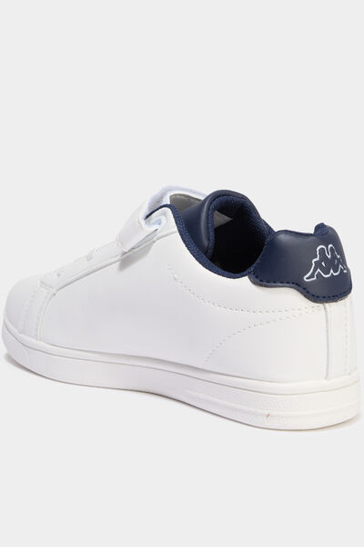 Tennis basses &agrave; scratchs Kappa ADENIS EV bleu gar&ccedil;on