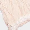 Foulard effet froissé sable homme