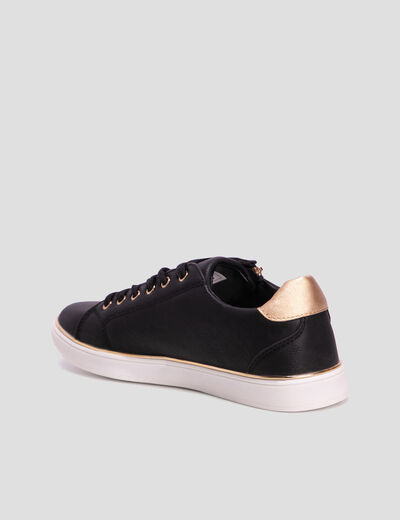 Baskets tennis Mosquitos noir femme