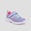 Baskets running Skechers Blod Delight bleu lavande fille