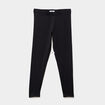 Legging avec taille &eacute;lastiqu&eacute;e noir femme grande taille