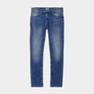 Jeans slim 5 poches denim dirty homme