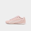 Baskets running cuir Puma Catch SD vieux rose femme