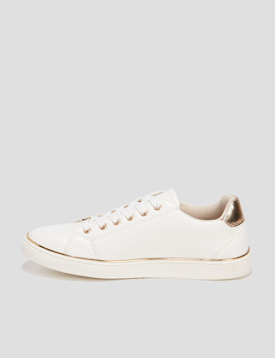 Baskets tennis Mosquitos blanc femme