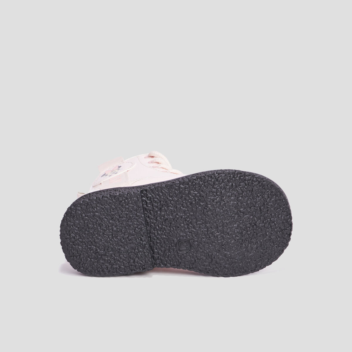 Bottines vernies zippées Minnie rose bébé fille