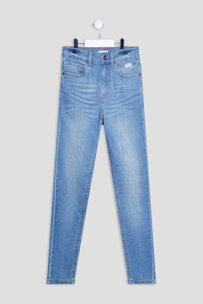 Jeans skinny taille standard Creeks denim dirty homme