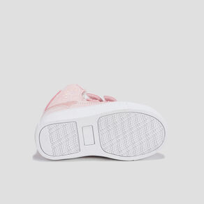 Baskets montantes pailleté Minnie rose bébé fille