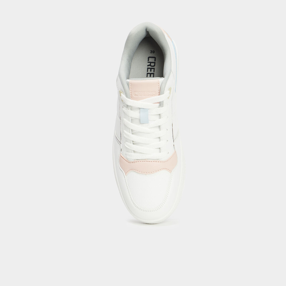 Tennis basses semelle épaisse Creeks multicolore femme