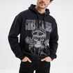 Sweat hoodie &agrave; capuche Guns N' Roses noir homme