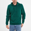 Sweat molleton à capuche hoodie vert foncé homme