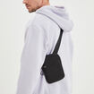 Portefeuille sacoche en bandoulière noir homme
