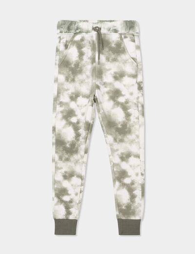 Pantalon de jogging regular resserré vert kaki garçon