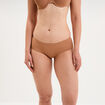 Shorty microfibre sans coutures vieux rose femme