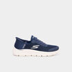 Baskets running Slip Ins GO WALK FLEX bleu marine femme