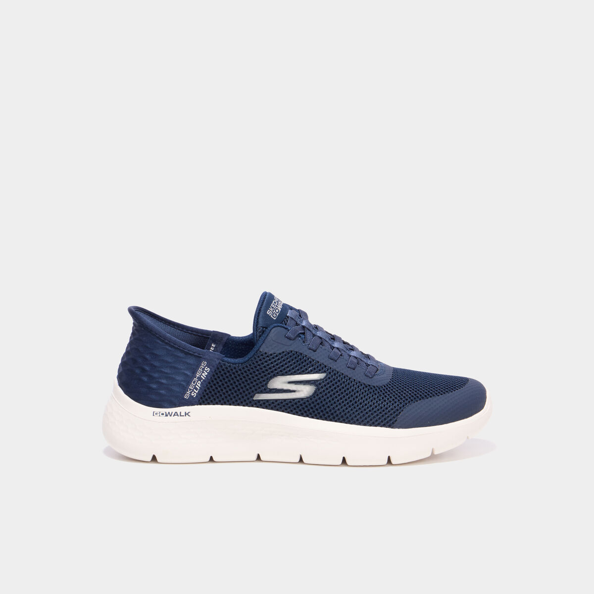 Baskets running Slip Ins GO WALK FLEX bleu marine femme