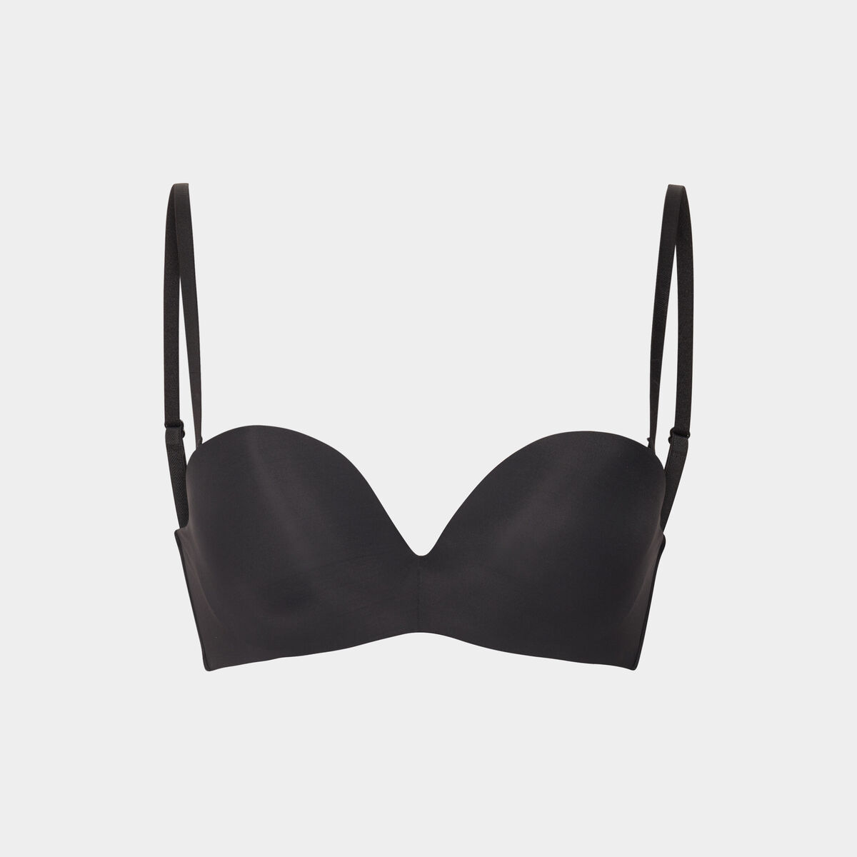 Soutien-gorge bandeau multiposition noir femme