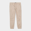 Pantalon cargo slim beige homme