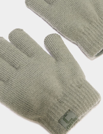 Gants vert kaki mixte