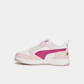 tennis basses a lacets puma v6 rose fushia fille Tennis basses à lacets Puma V6 rose fushia fille