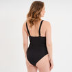 Maillot de bain une pièce grossesse noir femme maternité