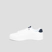 Tennis basses à lacets blanc homme