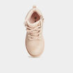 Boots zippées à lacets Trappeur rose clair fille