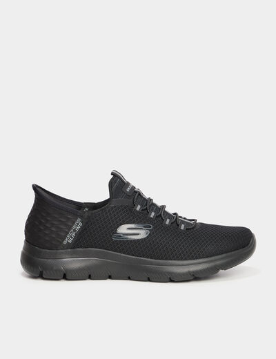 Baskets running Slip-ins Skechers noir homme