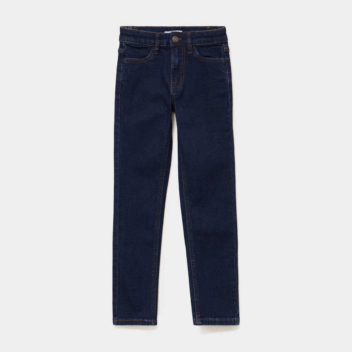 Jean slim taille standard bleu gar&ccedil;on