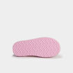Chaussons mules fourr&eacute;s rose fille