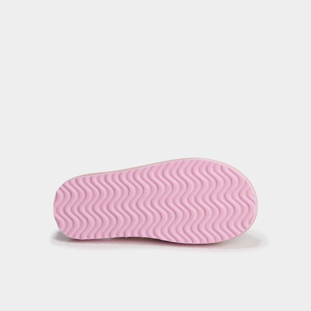 Chaussons mules fourr&eacute;s rose fille