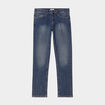 Jeans straight 5 poches denim used homme