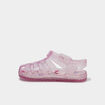 Sandales de plage paillettes rose b&eacute;b&eacute; fille