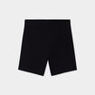 Legging short coton taille élastiquée noir fille