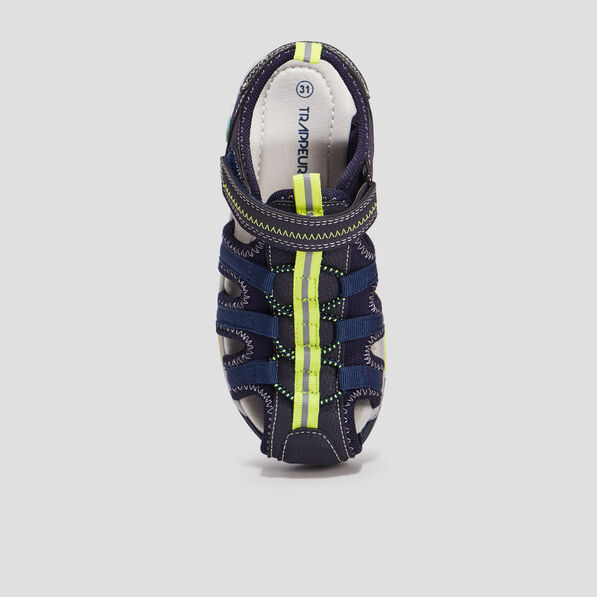 Sandales Trappeur bleu marine garçon