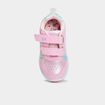 Baskets running semelles lumineuses rose fille