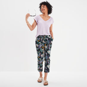 t shirt col en v dentelle epaules et dos violet clair femme T-shirt col en V dentelle épaules et dos violet clair femme
