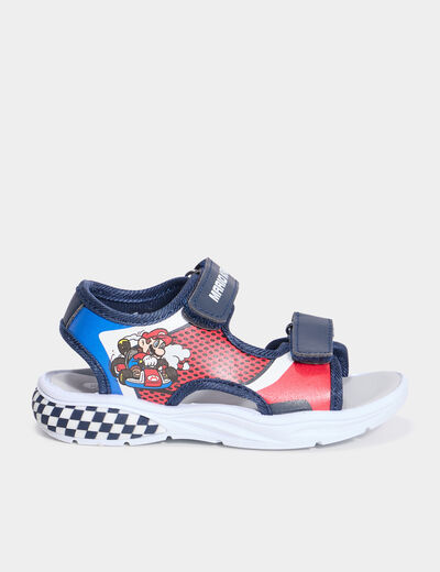 Sandales semelles lumineuses Mario Kart multicolore garçon