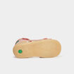 Sandales en cuir Kickers Binsia rose fille