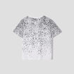 T-shirt manches courtes coton blanc gar&ccedil;on