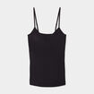 Débardeur soutien-gorge intégré noir femme