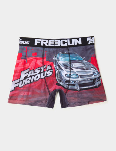 Boxer Freegun Fast and Furious noir homme